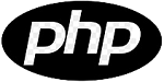 Icone du language de programmation PHP, utilisé dans le dévellopement web et par Emma Laprevote